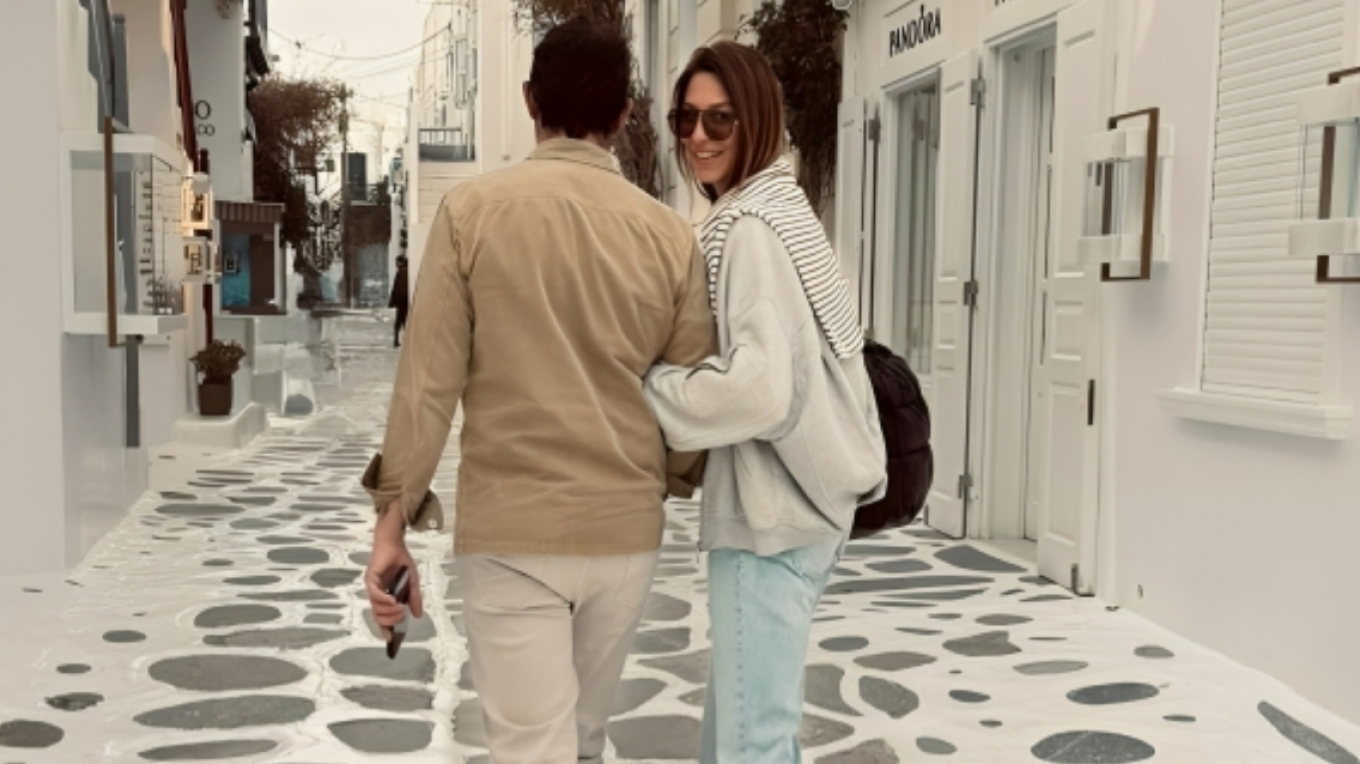 Στιγμές χαλάρωσης για την Κωνσταντίνα Ευρυπίδου: Έτσι πέρασε το Πάσχα στη Μύκονο - Δείτε φωτογραφίες