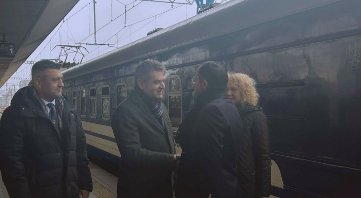 Αφίχθηκε στο Κίεβο ο ΠτΔ