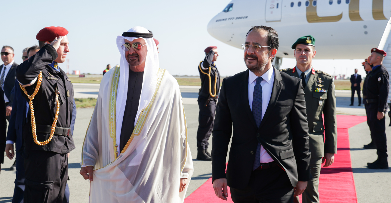 Τι συμφώνησαν Χριστοδουλίδης και Πρόεδρος των ΗΑΕ