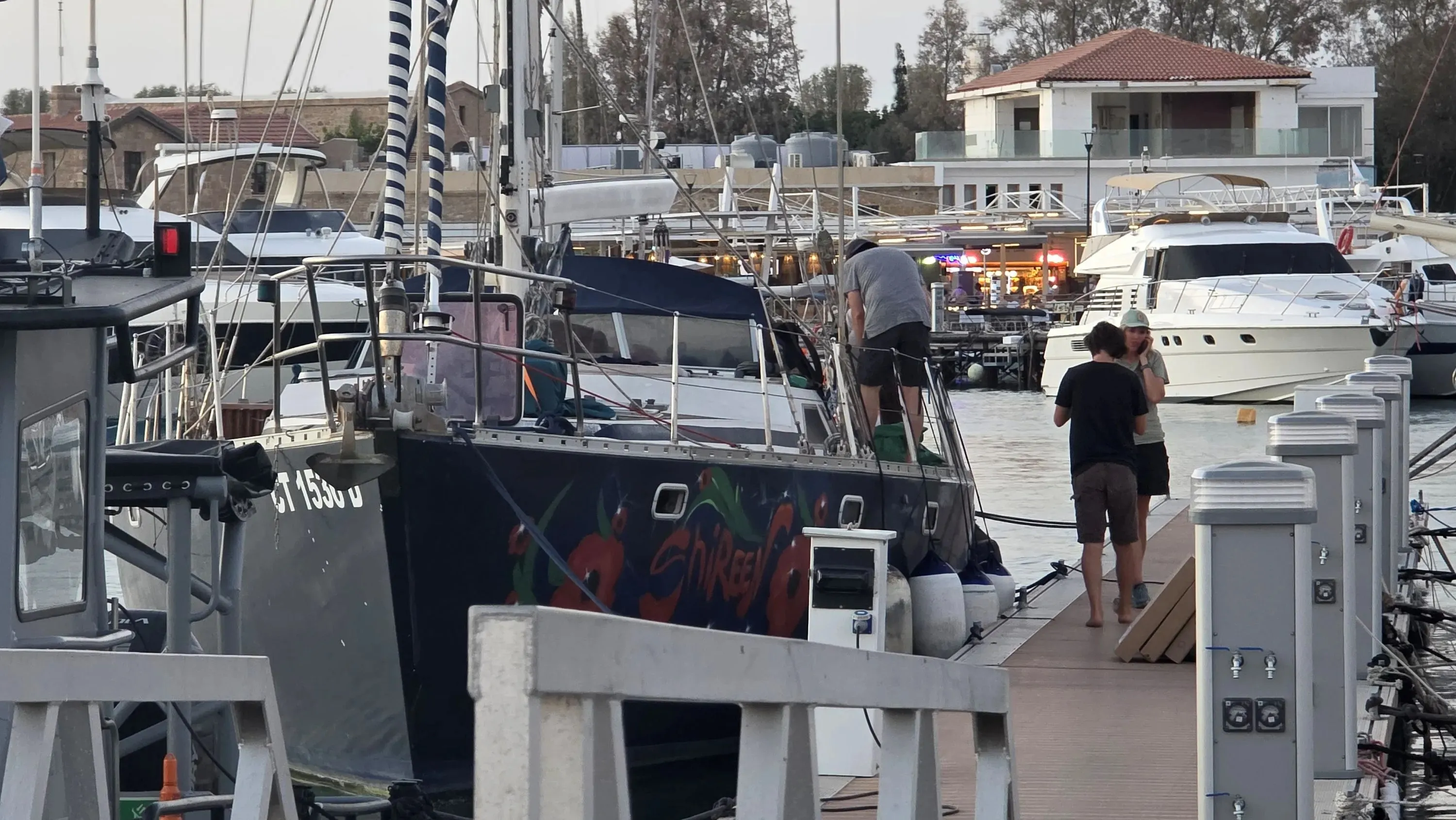 Το απόγευμα αναμένεται να αναχωρήσει από το λιμανάκι της Κ. Πάφου