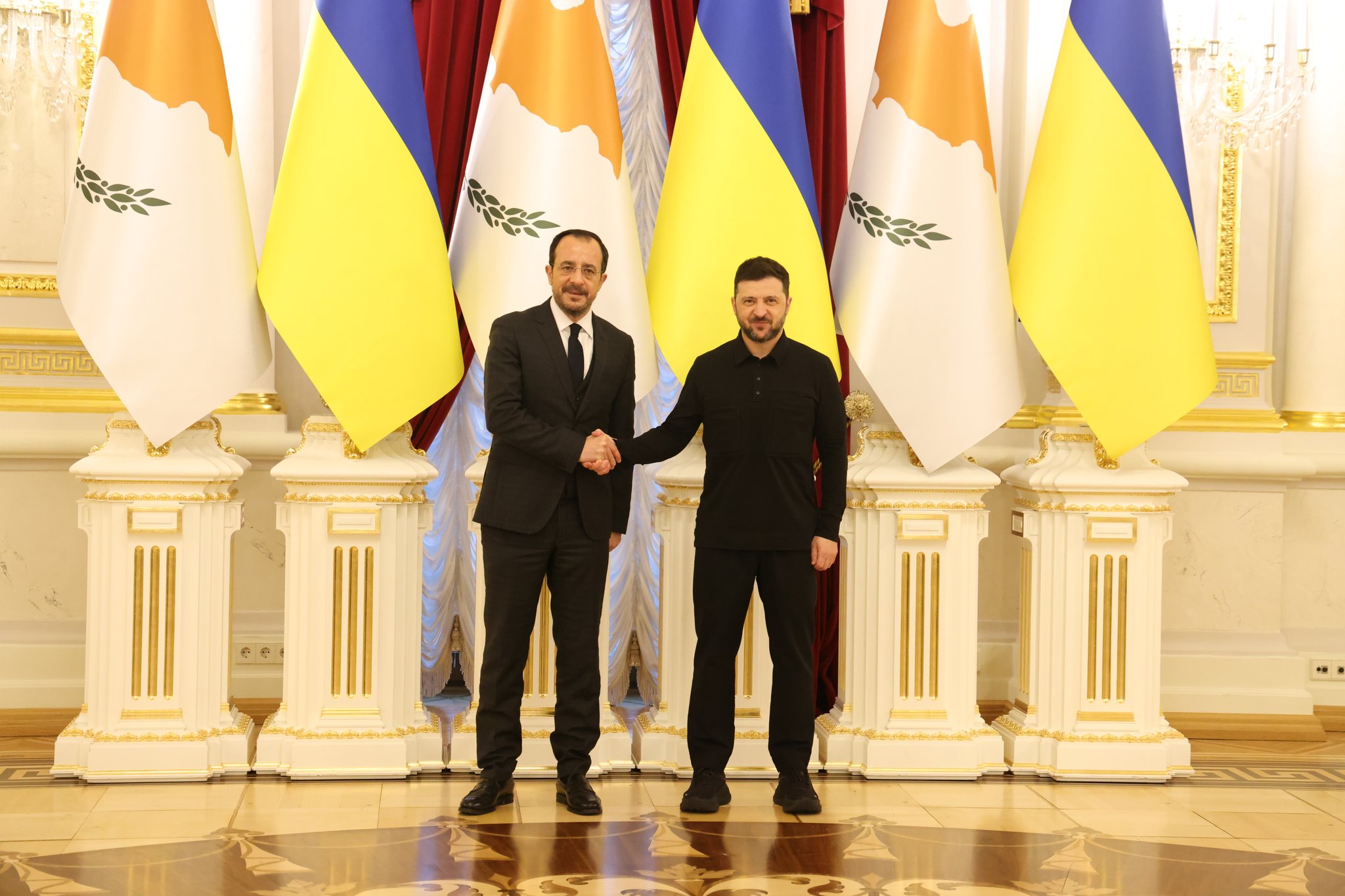 Στο Κίεβο ο ΠτΔ – Τον υποδέχθηκε ο Ζελένσκι