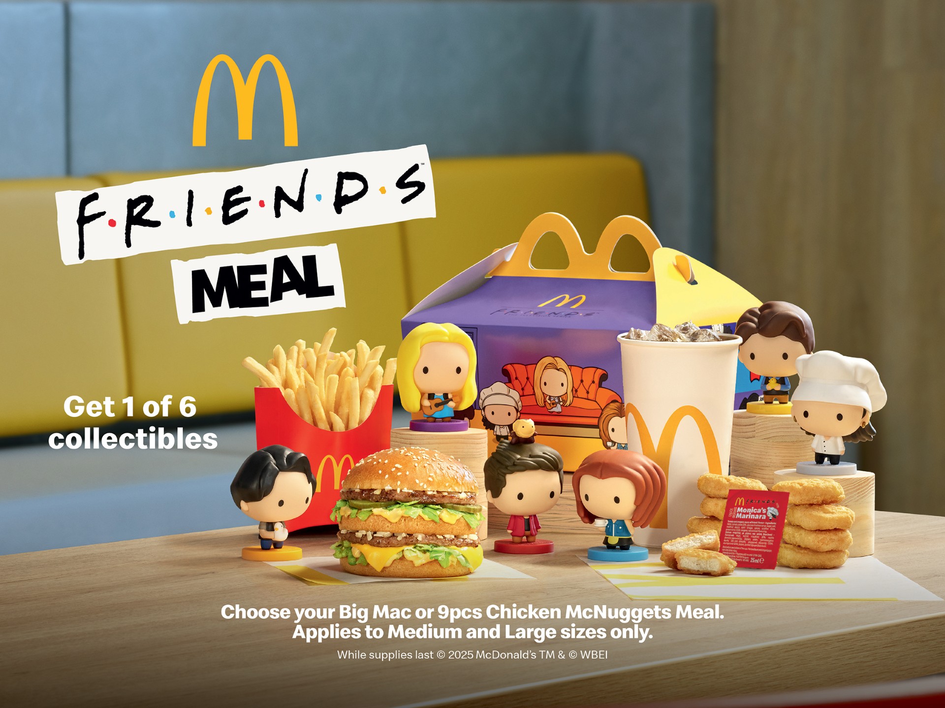FRIENDS Meal στα McDonalds Κύπρου