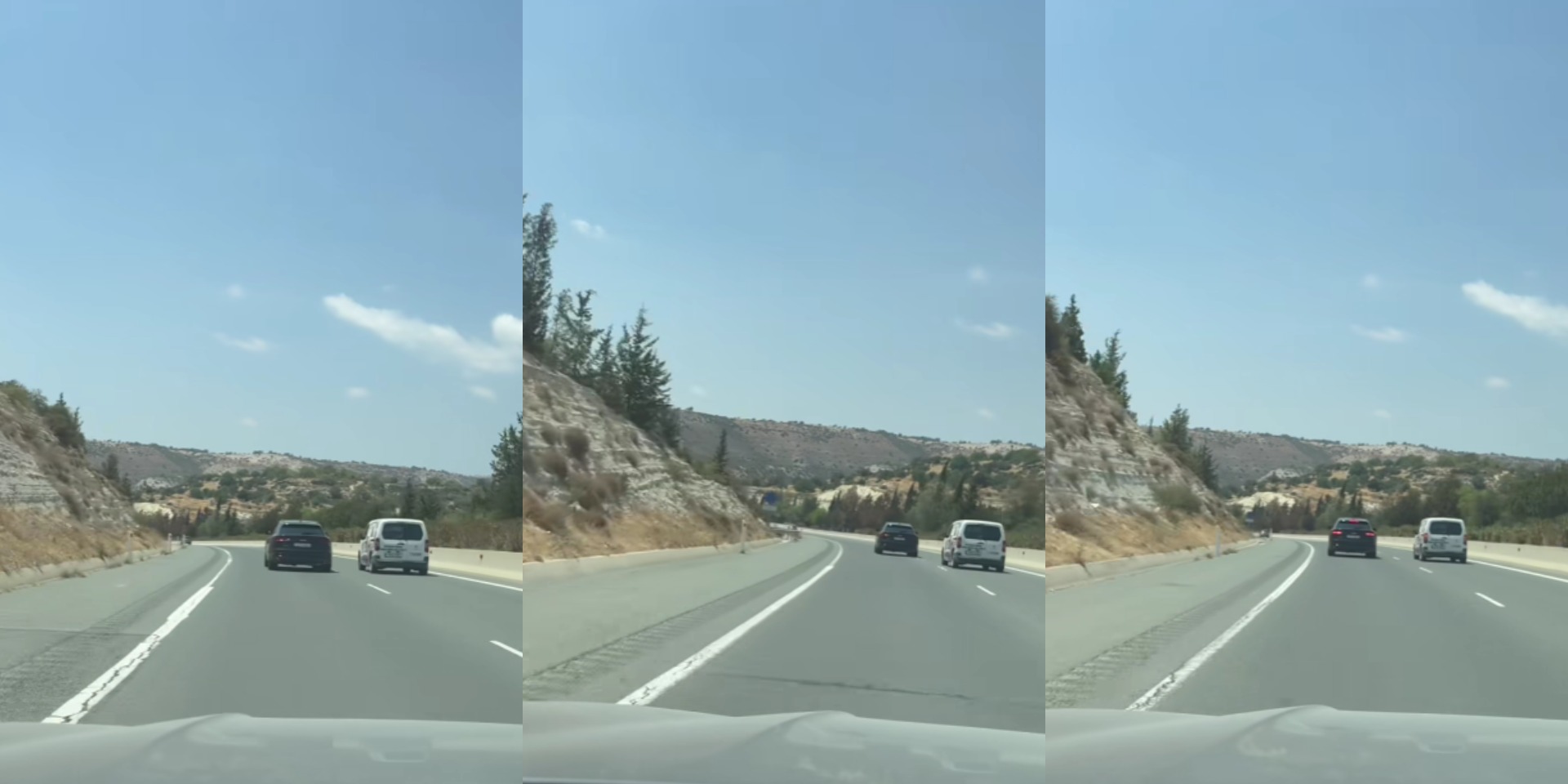 VIDEO: Οδηγός «κίνδυνος-θάνατος» αναστάτωσε τον αυτοκινητόδρομο VIDEO: Οδηγός «κίνδυνος-θάνατος» αναστάτωσε τον αυτοκινητόδρομο