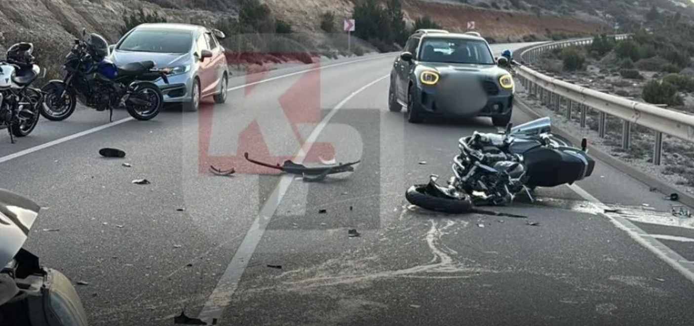 Θανατηφόρο στην Καρπασία: Νεκρός 41χρονος μοτοσικλετιστής – Στο Νοσοκομείο τρεις Ε/κ