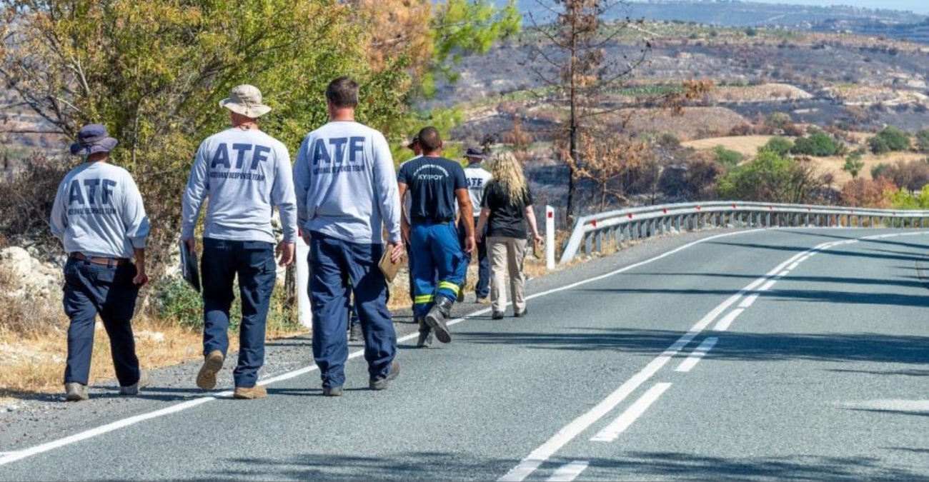 Ολοκλήρωσε τις έρευνες για τις πυρκαγιές η ομάδα ειδικών από ATF – Ενημερώνεται ο Χριστοδουλίδης Ολοκλήρωσε τις έρευνες για τις πυρκαγιές η ομάδα ειδικών από ATF – Ενημερώνεται ο Χριστοδουλίδης