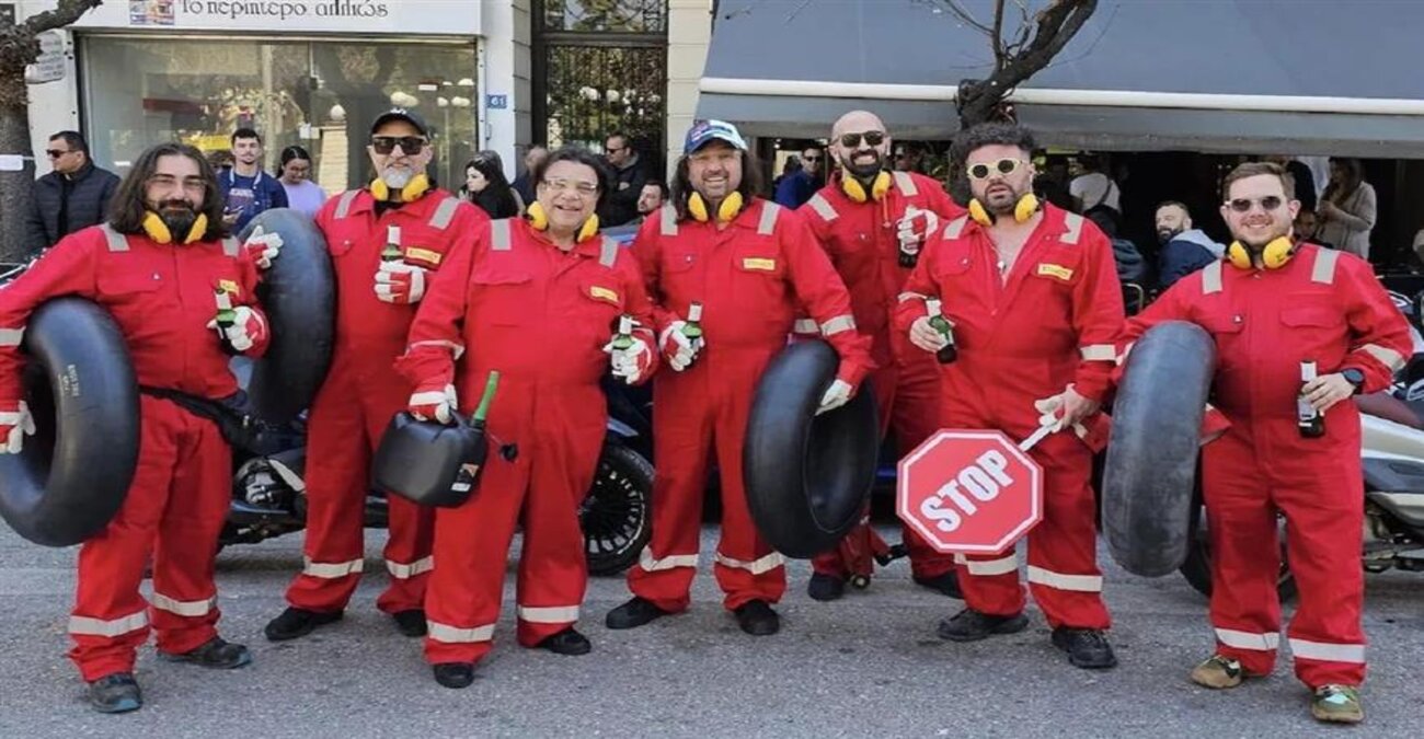 Ελλάδα: Έκαναν... pit stop στη μέση του δρόμου με μπύρες στο χέρι - Δείτε βίντεο