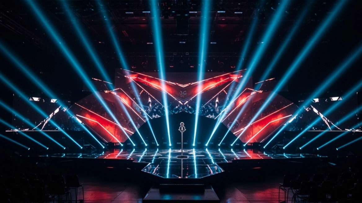 Έ&tau;&sigma;&iota; &theta;&alpha; &epsilon;ί&nu;&alpha;&iota; &eta; &sigma;&kappa;&eta;&nu;ή &tau;&eta;&sigmaf; Eurovision 2026 &sigma;&tau;&eta; &Beta;&iota;έ&nu;&nu;&eta;: &Kappa;&upsilon;&kappa;&lambda;&omicron;&phi;ό&rho;&eta;&sigma;&alpha;&nu; &tau;&alpha; &pi;&rho;ώ&tau;&alpha; &pi;&lambda;ά&nu;&alpha; &mu;&epsilon; &tau;&omicron;&nu; &phi;&omega;&tau;&iota;&sigma;&mu;ό - &Delta;&epsilon;ί&tau;&epsilon; &beta;ί&nu;&tau;&epsilon;&omicron;