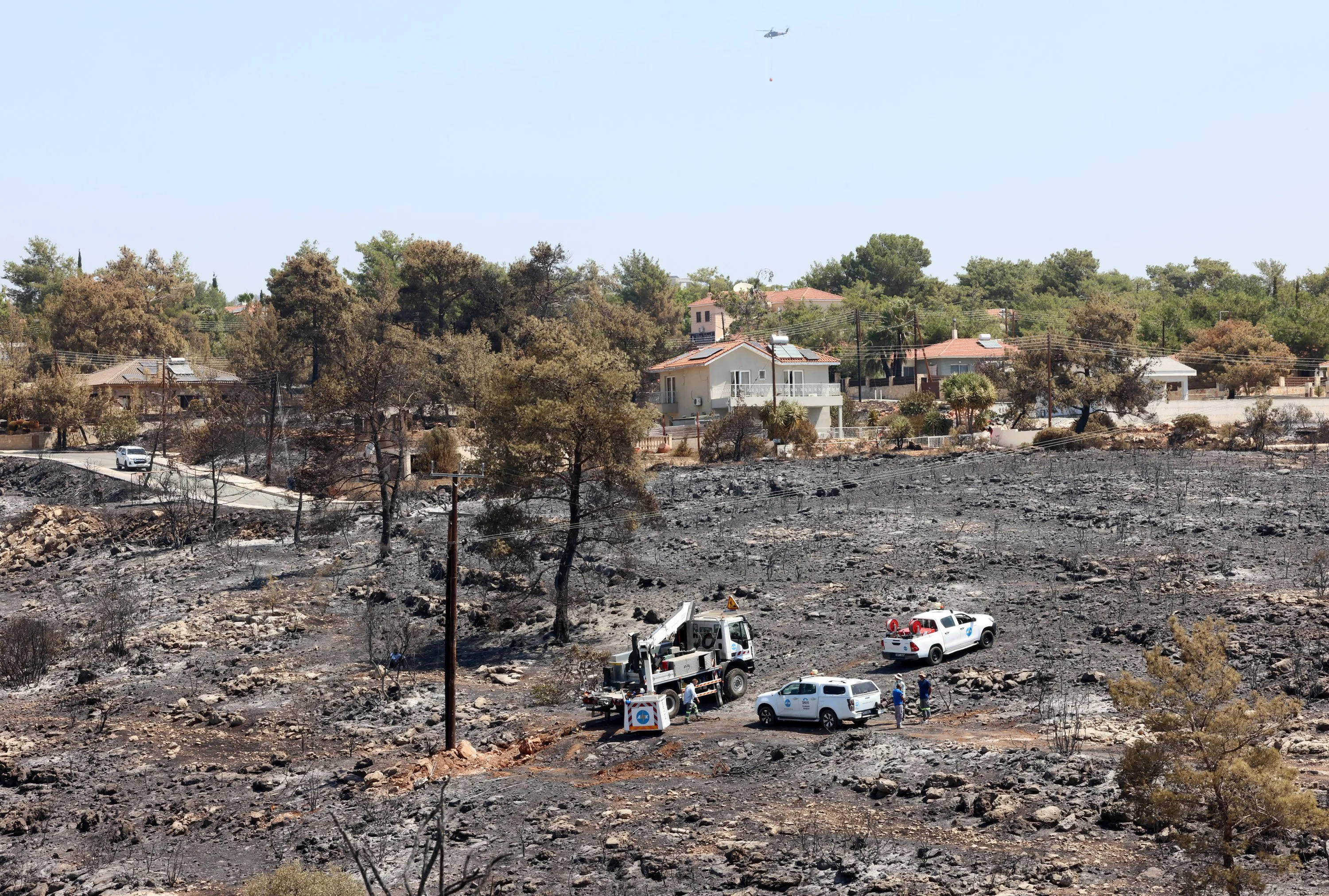 Πλήρης υδροδότηση πυρόπληκτων, προχωρούν οι διαδικασίες αντιπλημμυρικών