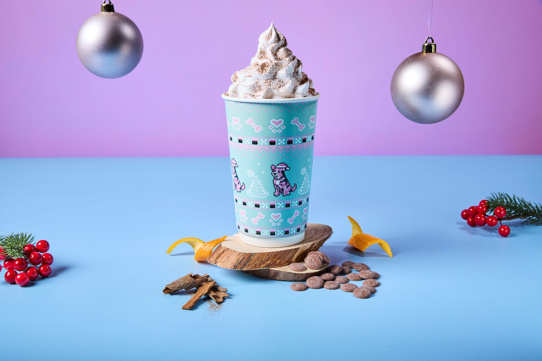 Με κάθε αγορά από τα νέα εορταστικά ροφήματα στα Bean Bar στηρίζετε το Simba Animal Aid Cyprus