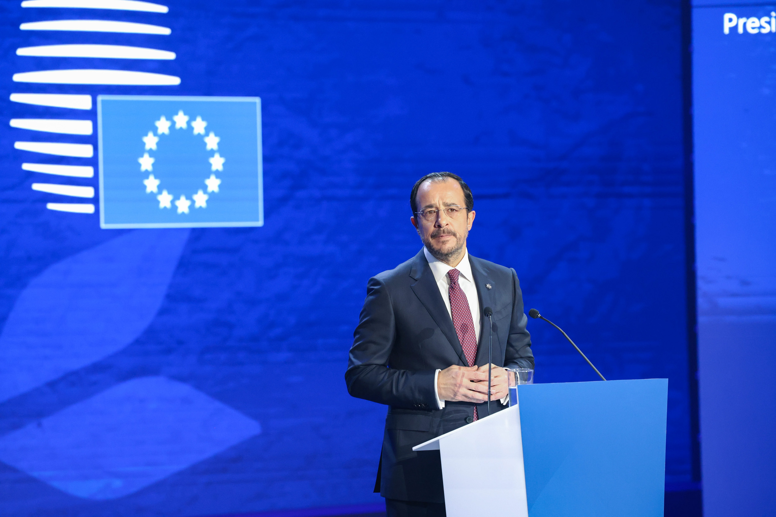 &Pi;&rho;ό&epsilon;&delta;&rho;&omicron;&sigmaf; &Chi;&rho;&iota;&sigma;&tau;&omicron;&delta;&omicron;&upsilon;&lambda;ί&delta;&eta;&sigmaf;: &Eta; &Kappa;&upsilon;&pi;&rho;&iota;&alpha;&kappa;ή &Delta;&eta;&mu;&omicron;&kappa;&rho;&alpha;&tau;ί&alpha; &theta;&alpha; &epsilon;&nu;&iota;&sigma;&chi;ύ&sigma;&epsilon;&iota; &pi;&rho;&omicron;&sigma;&pi;ά&theta;&epsilon;&iota;&epsilon;&sigmaf; &gamma;&iota;&alpha; &sigma;ύ&sigma;&phi;&iota;&xi;&eta; &sigma;&chi;έ&sigma;&epsilon;&omega;&nu; &Epsilon;&Epsilon; &mu;&epsilon; &chi;ώ&rho;&epsilon;&sigmaf; &Mu;. &Alpha;&nu;&alpha;&tau;&omicron;&lambda;ή&sigmaf;