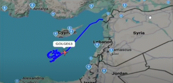 VIDEO: Drone «σχεδίασε» την σημαία της Τουρκίας στο FIR Λευκωσίας VIDEO: Drone «σχεδίασε» την σημαία της Τουρκίας στο FIR Λευκωσίας