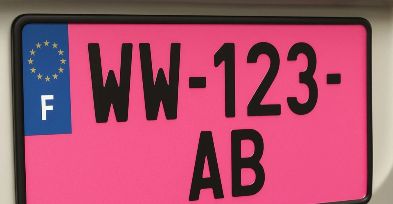 Ροζ πινακίδες στα αυτοκίνητα: Τι σημαίνουν και ποιους οδηγούς αφορούν