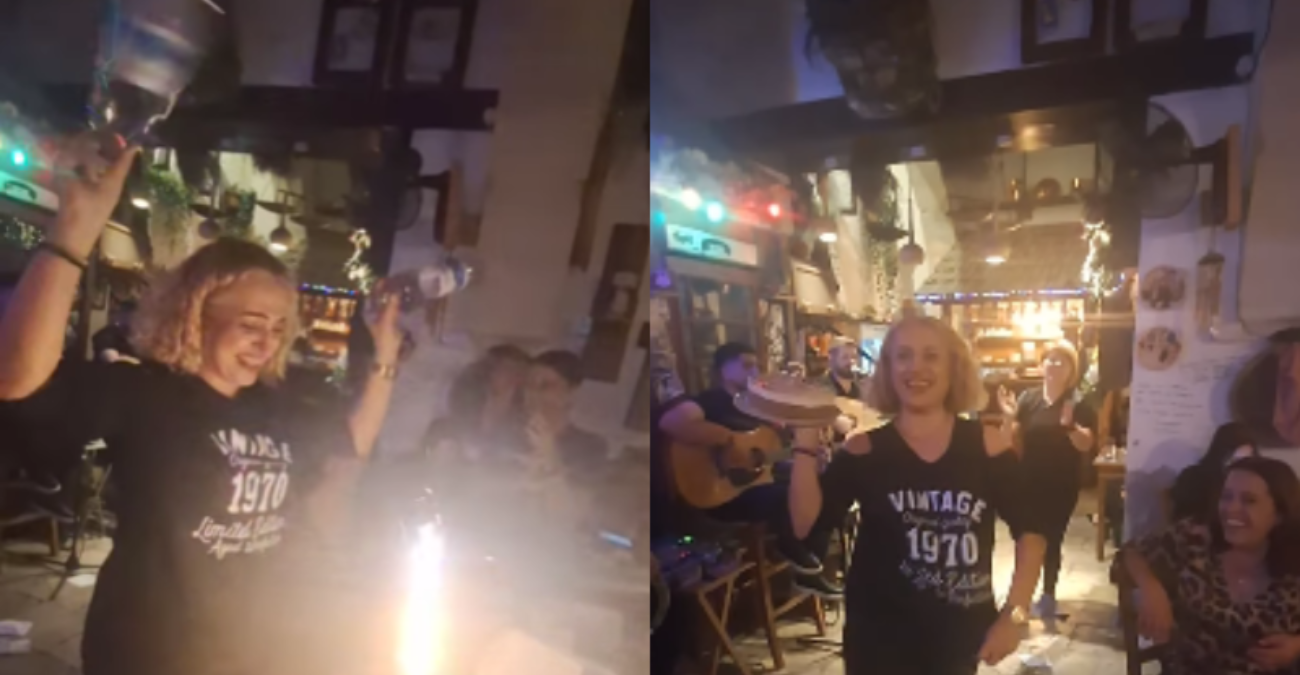 Χαμός στα γενέθλια της Λουκίας Μουσουλιώτη: Χόρεψε, τραγούδησε και «σήκωσε» το Σιεράδικο