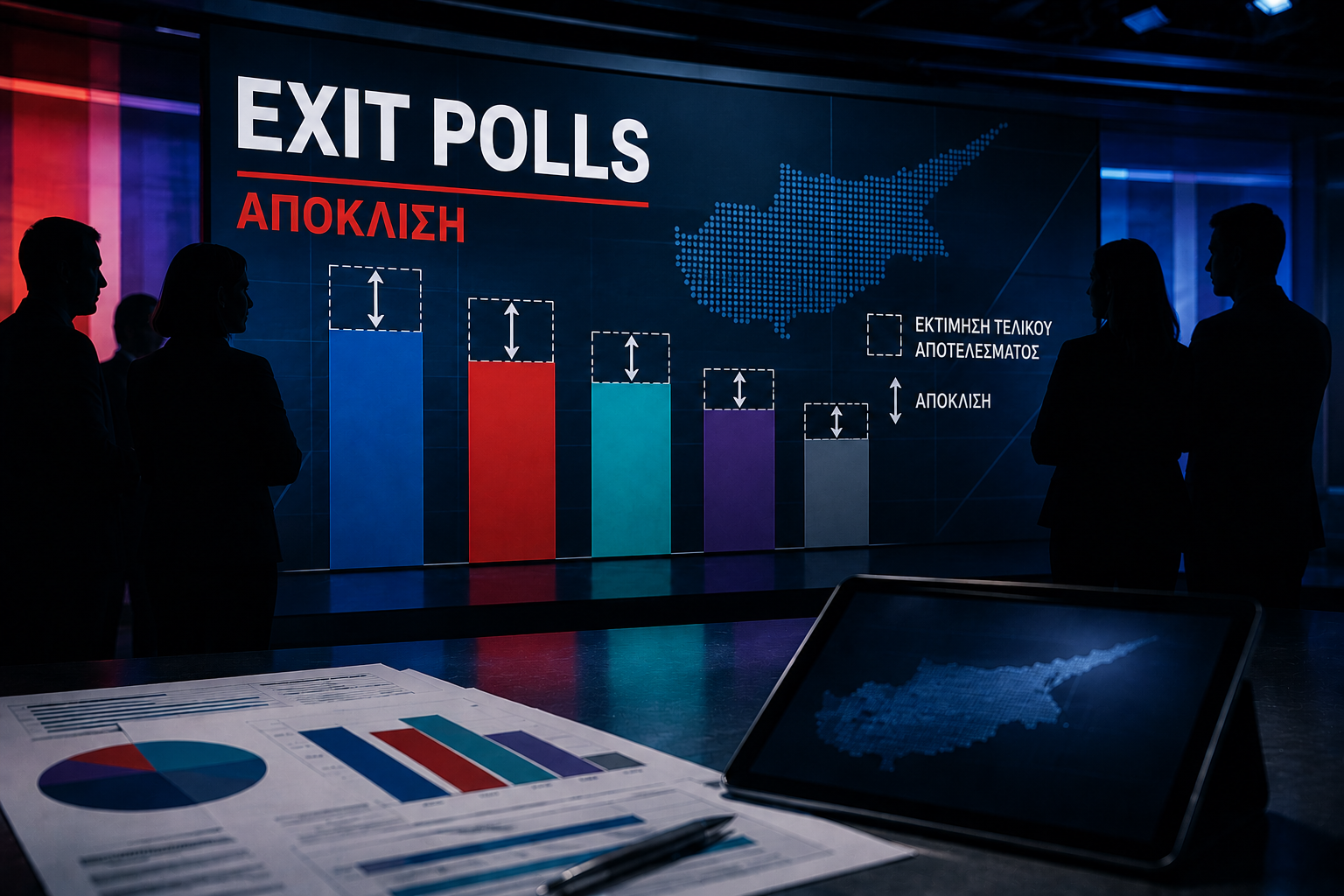 EXIT POLLS: &Tau;&iota; &delta;&epsilon;ί&chi;&nu;&omicron;&upsilon;&nu; &omicron;&iota; &mu;&epsilon;&tau;&rho;ή&sigma;&epsilon;&iota;&sigmaf; &tau;&omega;&nu; &tau;&eta;&lambda;&epsilon;&omicron;&pi;&tau;&iota;&kappa;ώ&nu; &sigma;&tau;&alpha;&theta;&mu;ώ&nu; &ndash; &Pi;&omicron;&iota;&alpha; &kappa;ό&mu;&mu;&alpha;&tau;&alpha; &phi;&alpha;ί&nu;&epsilon;&tau;&alpha;&iota; &nu;&alpha; &mu;&pi;&alpha;ί&nu;&omicron;&upsilon;&nu; &sigma;&tau;&eta; &Beta;&omicron;&upsilon;&lambda;ή