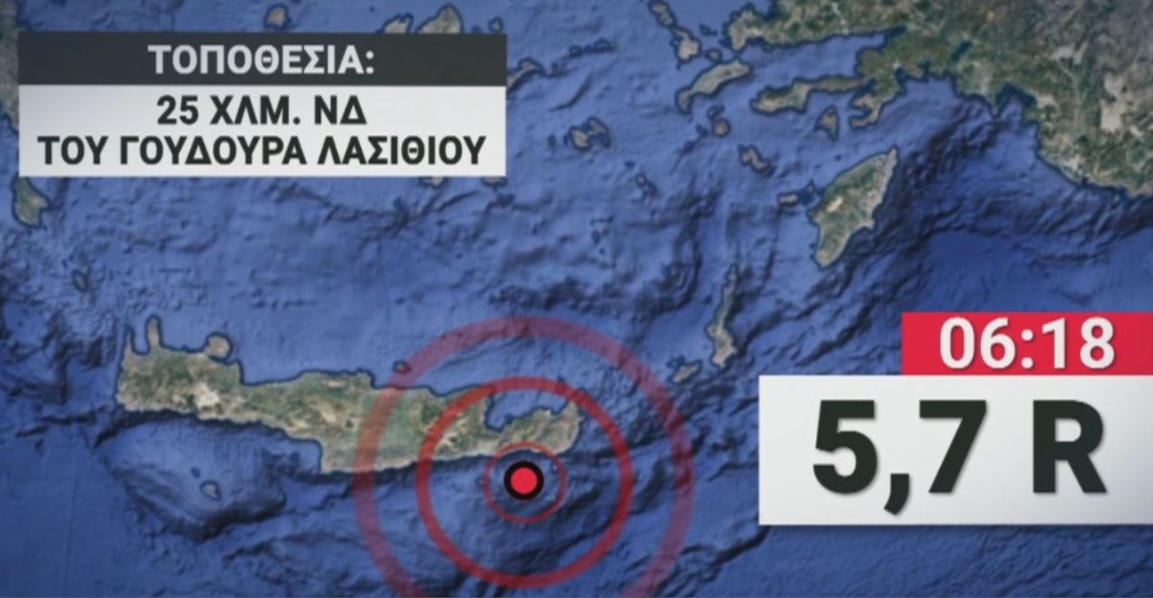 &Sigma;&epsilon;&iota;&sigma;&mu;ό&sigmaf; 5,7 &Rho;ί&chi;&tau;&epsilon;&rho; &beta;&omicron;&rho;&epsilon;&iota;&omicron;&delta;&upsilon;&tau;&iota;&kappa;ά &tau;&omicron;&upsilon; &Gamma;&omicron;&upsilon;&delta;&omicron;&upsilon;&rho;ά &Lambda;&alpha;&sigma;&iota;&theta;ί&omicron;&upsilon; &ndash; &Epsilon;ί&chi;&epsilon; &delta;&iota;ά&rho;&kappa;&epsilon;&iota;&alpha; &kappa;&alpha;&iota; έ&gamma;&iota;&nu;&epsilon; &iota;&delta;&iota;&alpha;ί&tau;&epsilon;&rho;&alpha; &alpha;&iota;&sigma;&theta;&eta;&tau;ό&sigmaf;