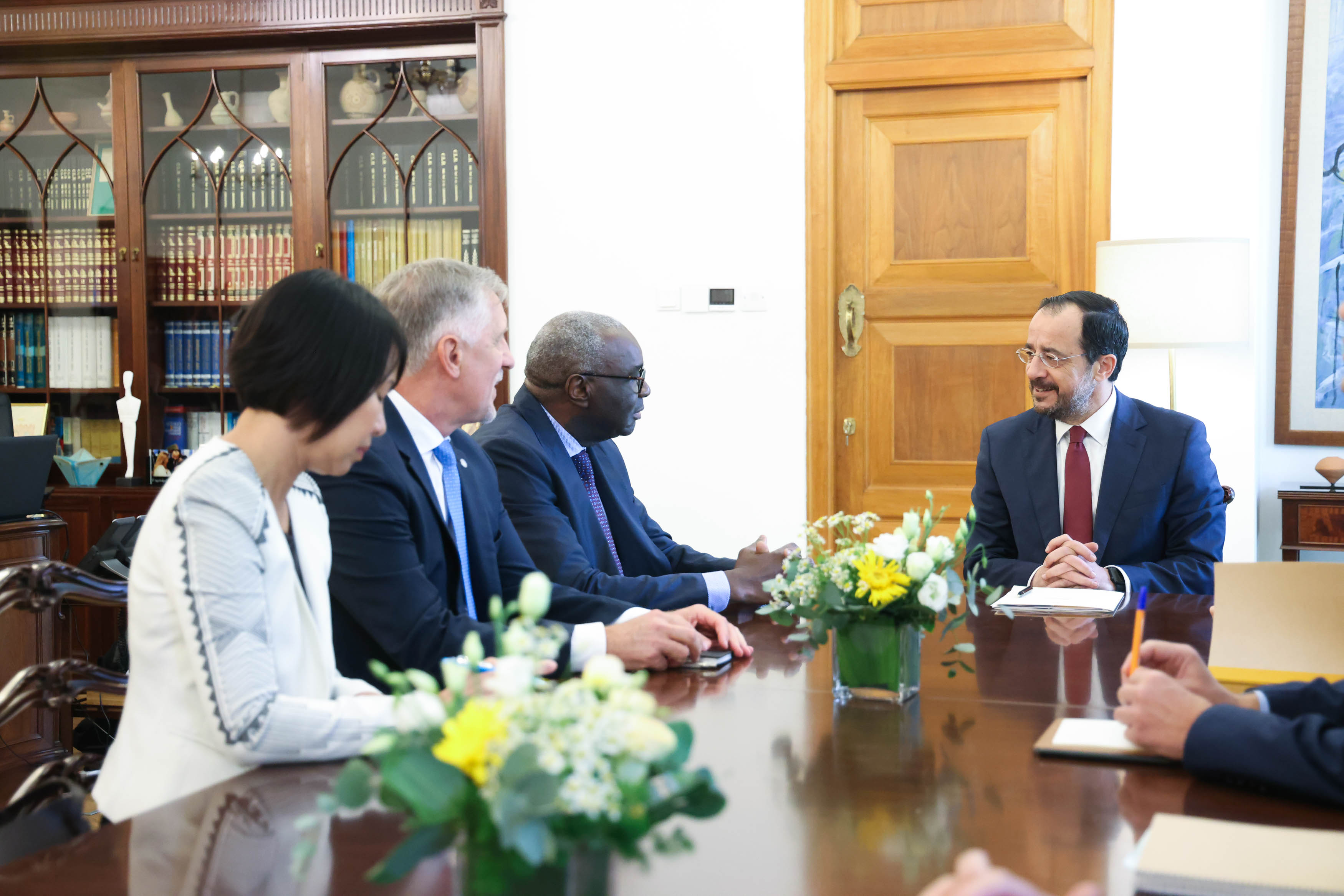 «Βασιστείτε σε μένα»: Συναντήθηκε με Χριστοδουλίδη ο Χασίμ Ντιάν «Βασιστείτε σε μένα»: Συναντήθηκε με Χριστοδουλίδη ο Χασίμ Ντιάν