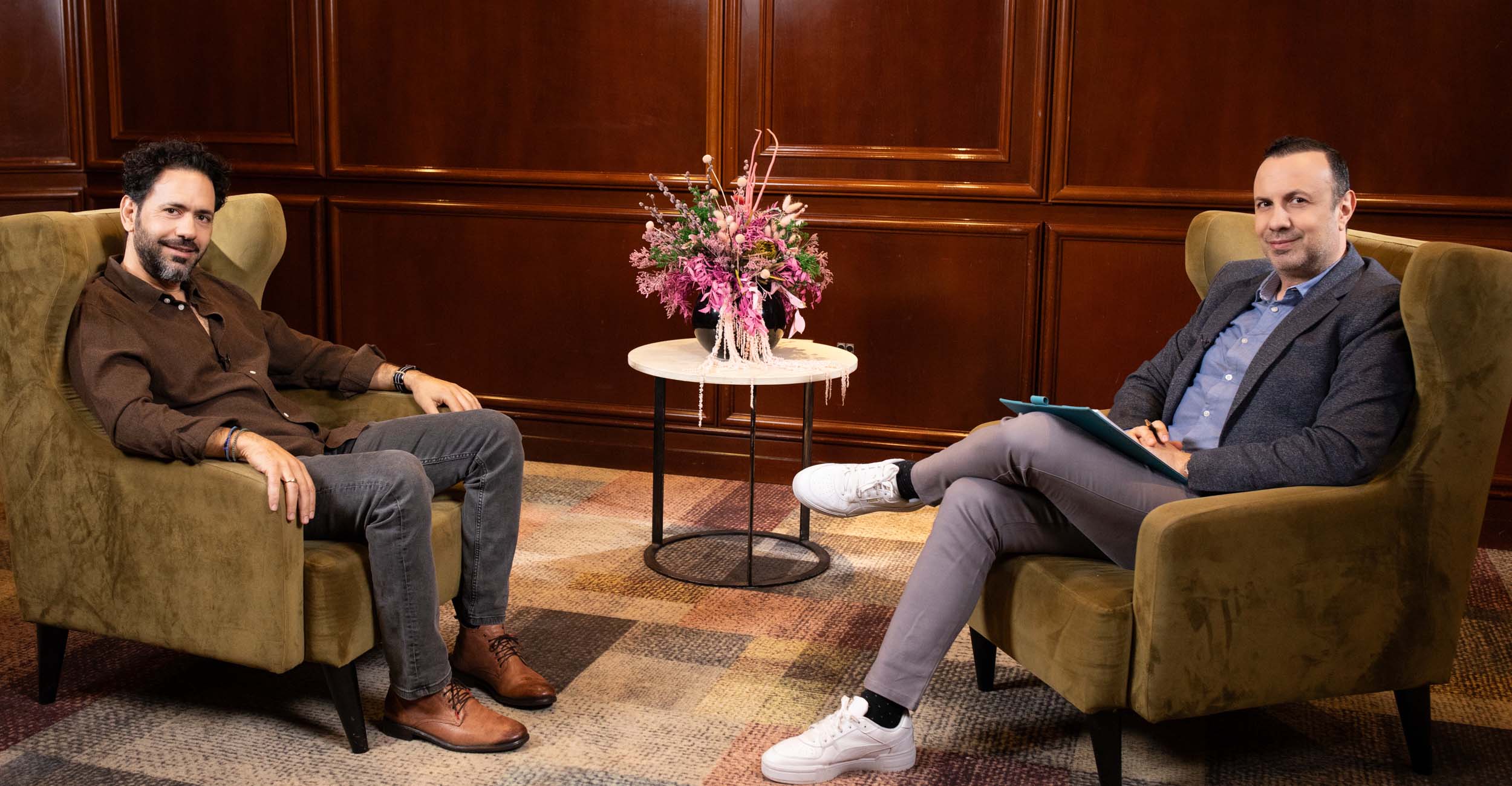 Ο δημοφιλής ηθοποιός και σεναριογράφος Φώτης Γεωργίδης «ΤΕΤ-Α-ΤΕΤ στον ALPHA»