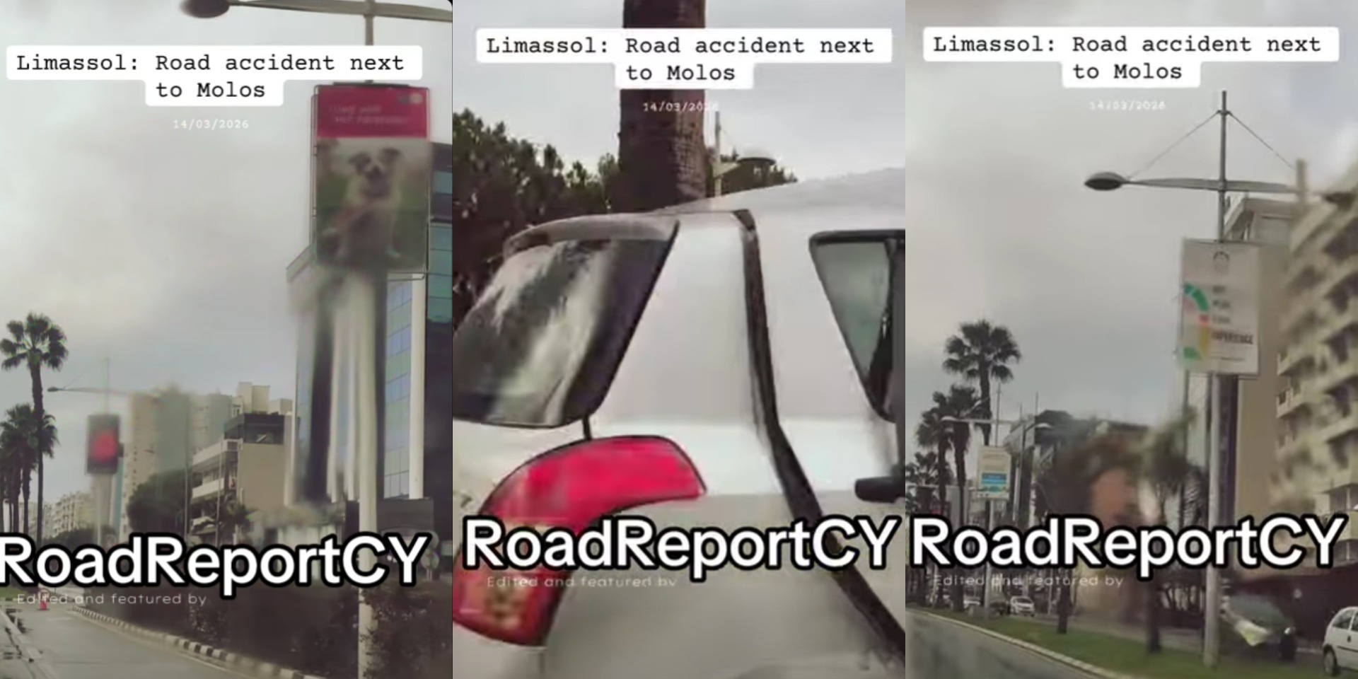 VIDEO: &Chi;&alpha;&mu;ό&sigmaf; &mu;&epsilon;&tau;ά &alpha;&pi;ό &tau;&rho;&omicron;&chi;&alpha;ί&omicron; &sigma;&tau;&eta; &Lambda;&epsilon;&mu;&epsilon;&sigma;ό - Ό&chi;&eta;&mu;&alpha; &laquo;έ&pi;&epsilon;&sigma;&epsilon;&raquo; &pi;ά&nu;&omega; &sigma;&epsilon; &delta;έ&nu;&tau;&rho;&omicron; &kappa;&omicron;&nu;&tau;ά &sigma;&tau;&omicron;&nu; &Mu;ό&lambda;&omicron;