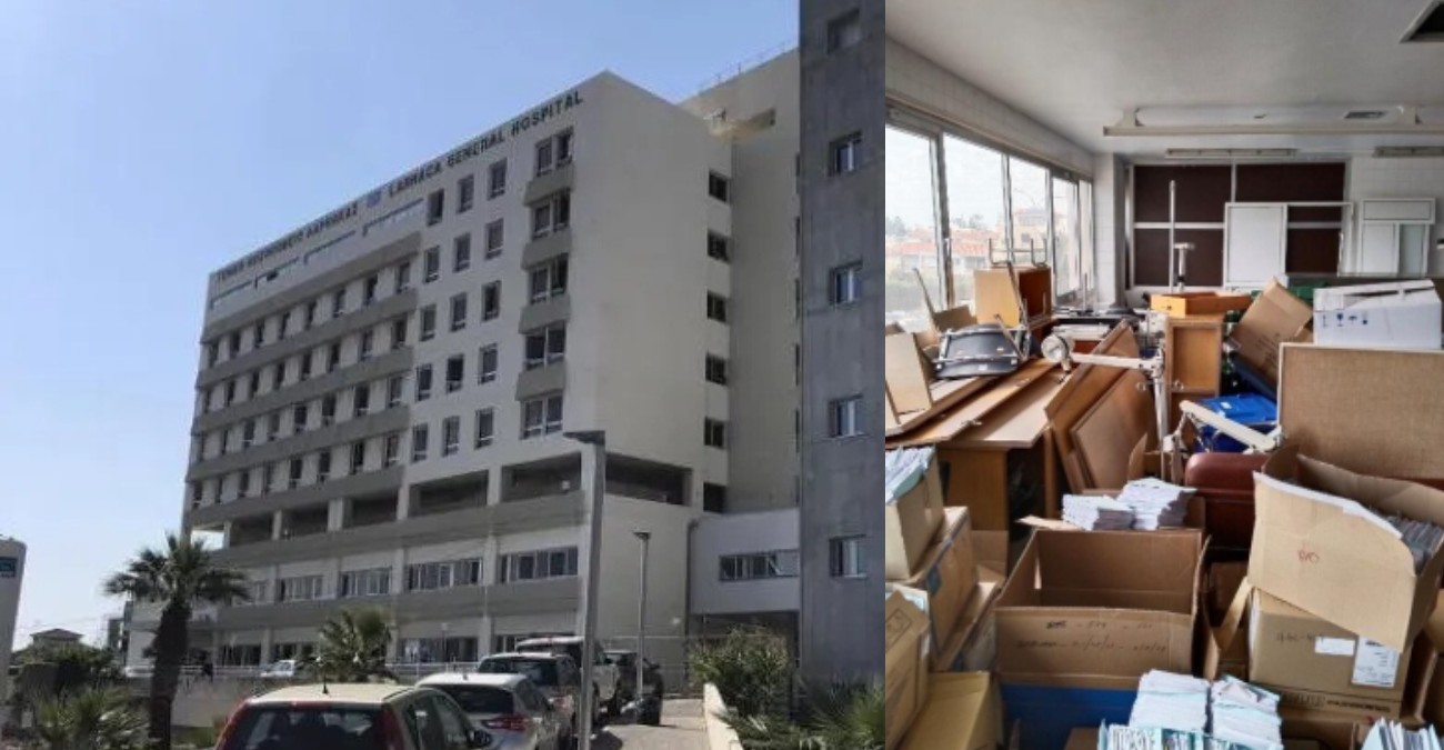 Ιατρικά αρχεία φυλάσσονται… σε πρώην πισίνα