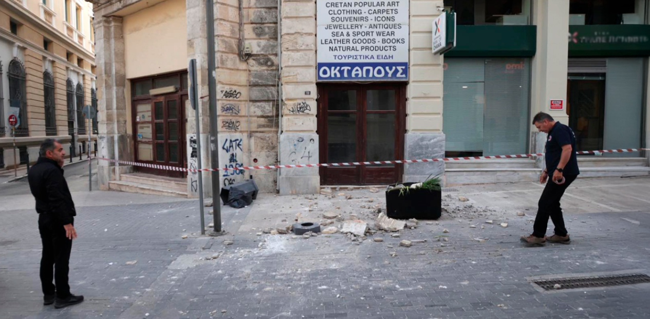 VIDEO: Η στιγμή που χτυπά ο σεισμός 6,1 Ρίχτερ ανοιχτά της Κρήτης