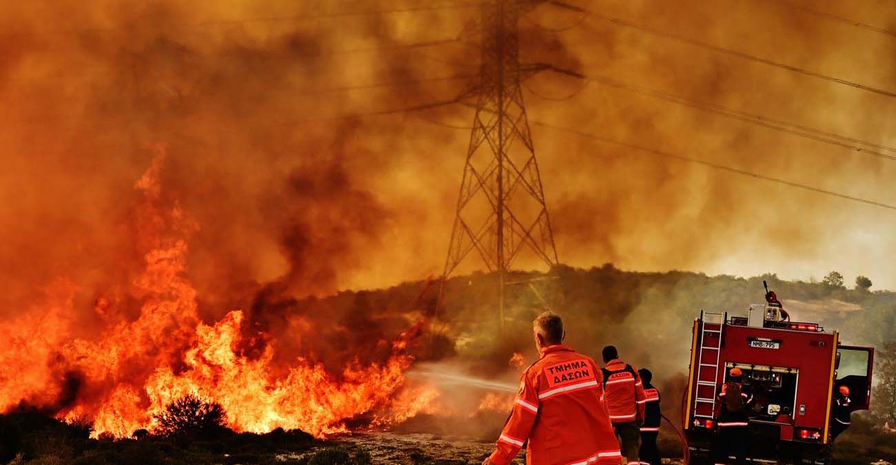 SOS από Πυροσβεστική και Τμ. Δασών