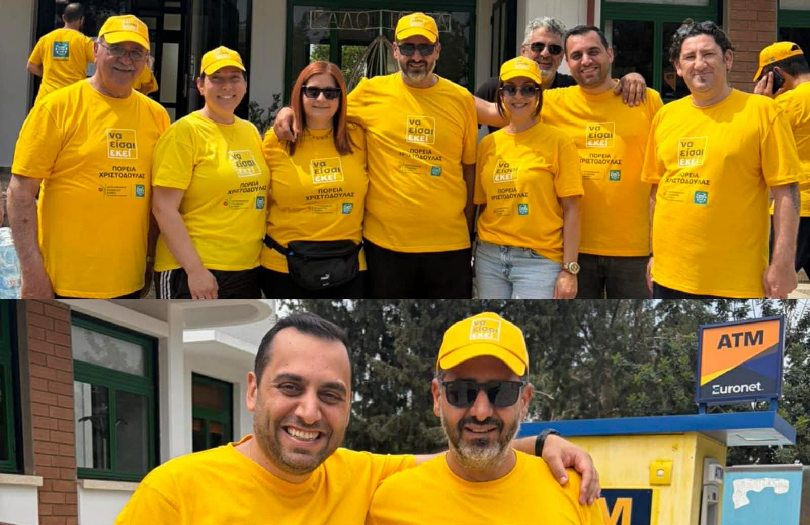 Περπάτησε όλη την πορεία Χριστοδούλας στη Δεκέλεια και έστειλε μήνυμα ο Ανδρέας Αποστόλου - «Κανένας μόνος ενάντια στον καρκίνο»