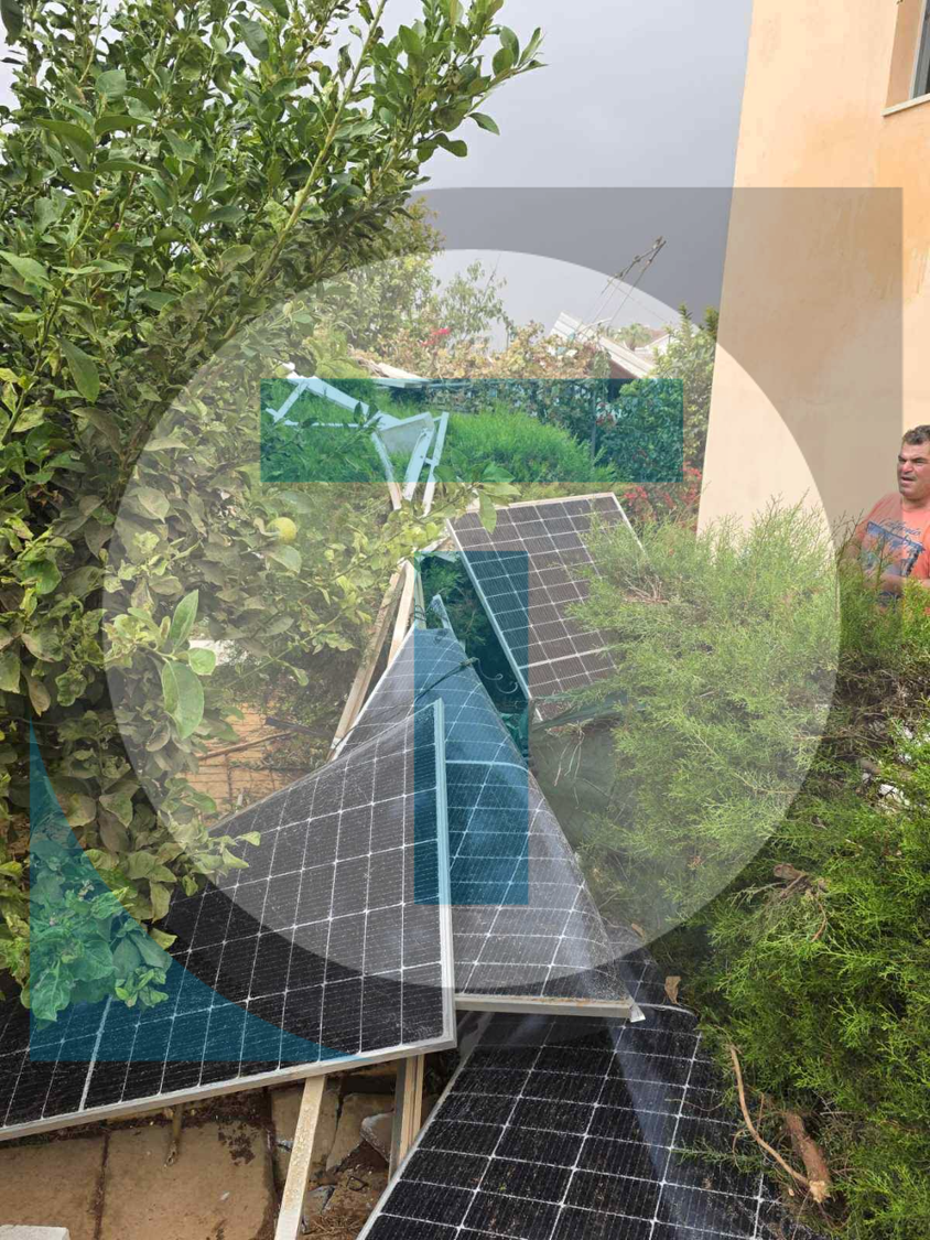 Ανεμοστρόβιλος στο Αυγόρου: Έφερε τα πάνω κάτω