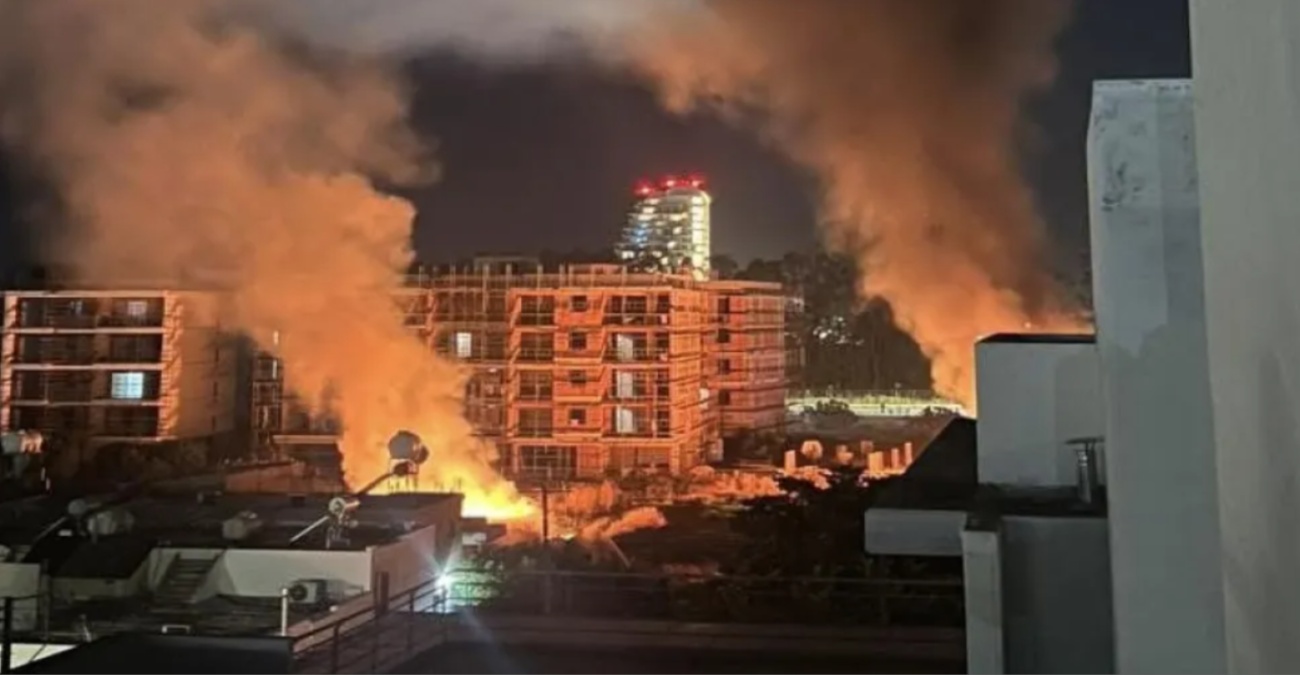 Σκορπισμένα βεγγαλικά και κροτίδες στο σημείο της μεγάλης έκρηξης στη Λεμεσό – Δείτε την στιγμή που σκόρπησε των τρόμο