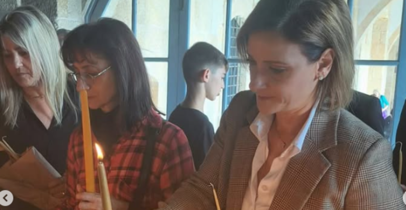 Φιλίππα Καρσερά: Η Πρώτη Κυρία στο κατεχόμενο μοναστήρι του Αποστόλου Ανδρέα στην Καρπασία