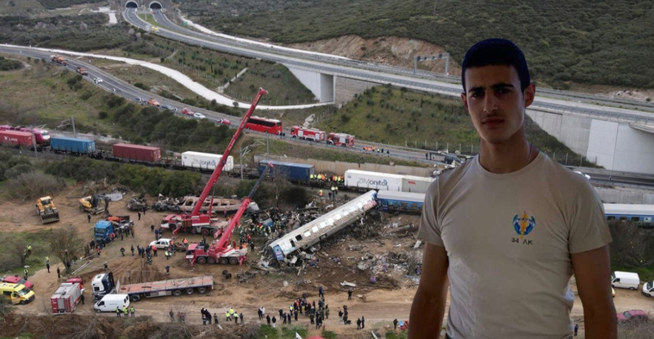 Από το σημείο που υπηρέτησε, στο σημείο που αναπαύεται - Η διαδρομή μνήμης για τον Κυπριανό που χάθηκε στα Τέμπη