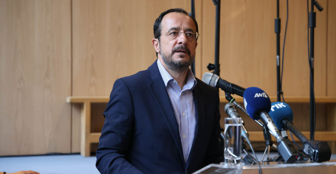 Ο εκνευρισμός του Προέδρου Χριστοδουλίδη