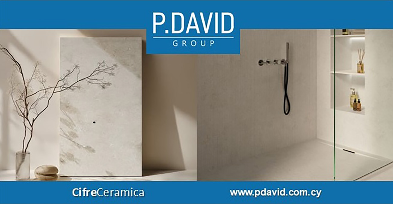 P. DAVID GROUP. Cifre Cerámica ανταποκρίνεται στις απαιτήσεις της σύγχρονης αρχιτεκτονικής