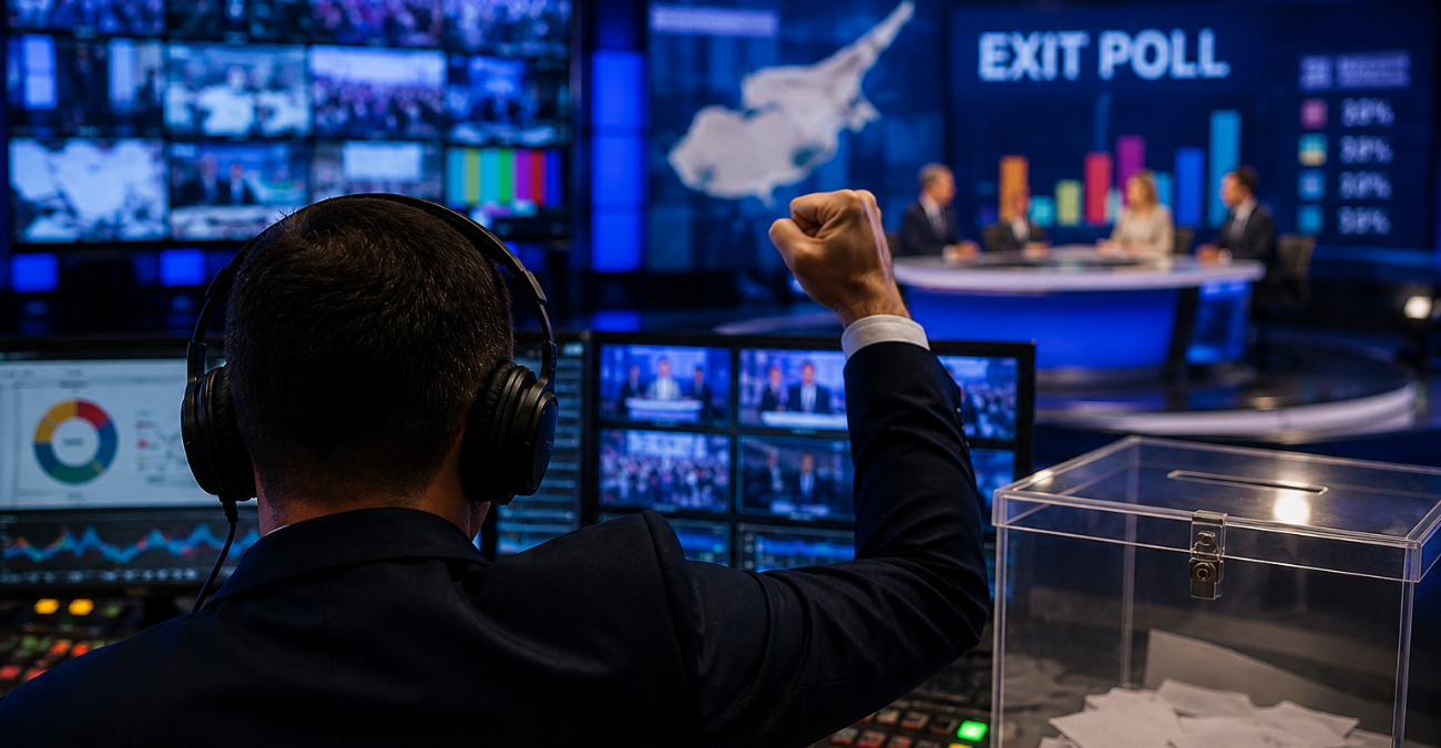 Χαμός στην τηλεθέαση: Αυτό το κανάλι είδαν περισσότερο οι Κύπριοι για τα exit polls