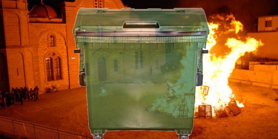 «Αν τον δείτε, πείτε του να γυρίσει πίσω» - Άρπαξαν τον κάδο απορριμμάτων για… τη Λαμπρατζιά – Να γελάσεις ή να κλάψεις με τα σχόλια;