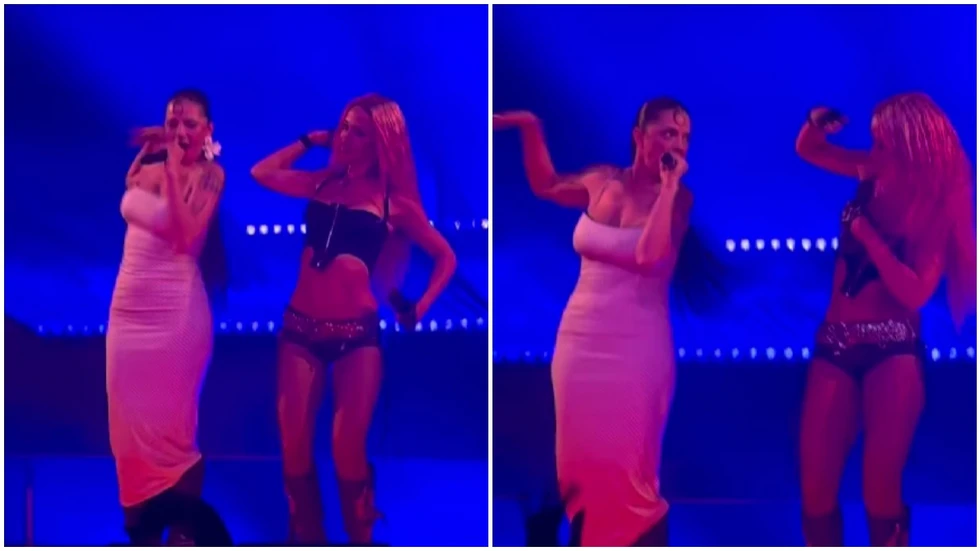 Ντάρα: Eρμήνευσε το τραγούδι «Bangaranga» στη σκηνή με την Ελένη Φουρέιρα - Το viral χορευτικό - Δείτε βίντεο