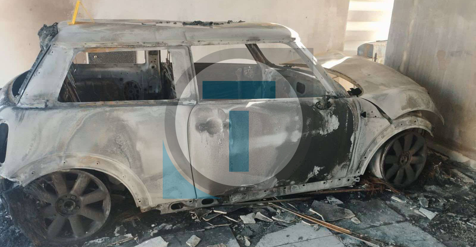 Αυτό είναι το όχημα του σκάουτερ της Ανόρθωσης που έγινε στόχος εμπρηστών
