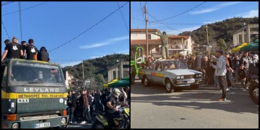 Πήδηξαν από ανυψωτικό μηχάνημα σε πισίνα - Αναβίωσε και φέτος το έθιμο του «Κούττουκου» στο Καλό Χωριό Λεμεσού – Δείτε βίντεο