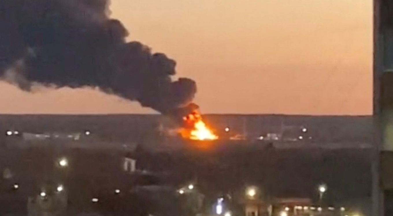 Στη δημοσιότητα το πρώτο βίντεο εκτόξευσης του πυραύλου-drone Bars που έπληξε διυλιστήριο στη Σαμάρα