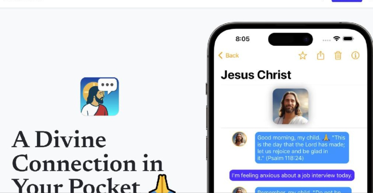 «Text with Jesus»: Πάνω από 150.000 χρήστες μιλούν με τον… ψηφιακό Χριστό