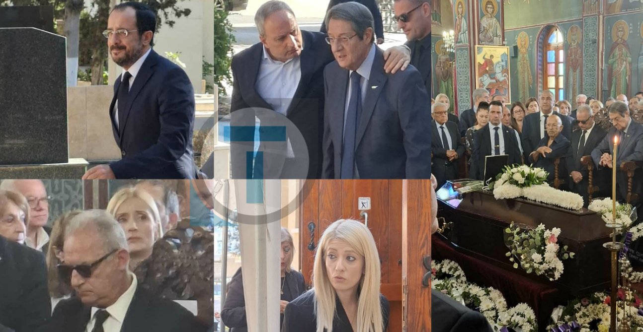 Το ύστατο χαίρε στην Καίτη Κληρίδου – Σε κλίμα οδύνης η κηδεία της