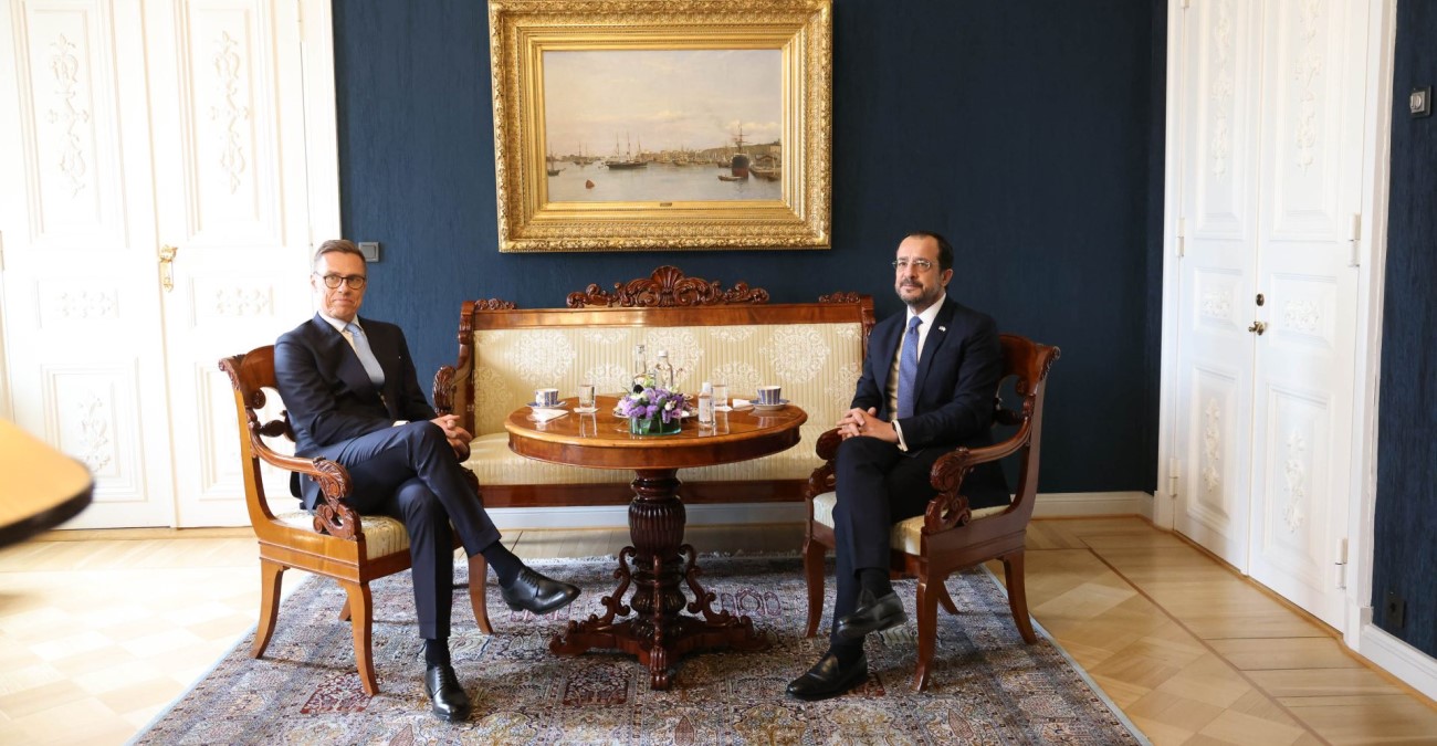 Ενημέρωσε τον Stubb για Κυπριακό και Προεδρία ΕΕ – Αναφορά σε Ουκρανικό και Μέση Ανατολή