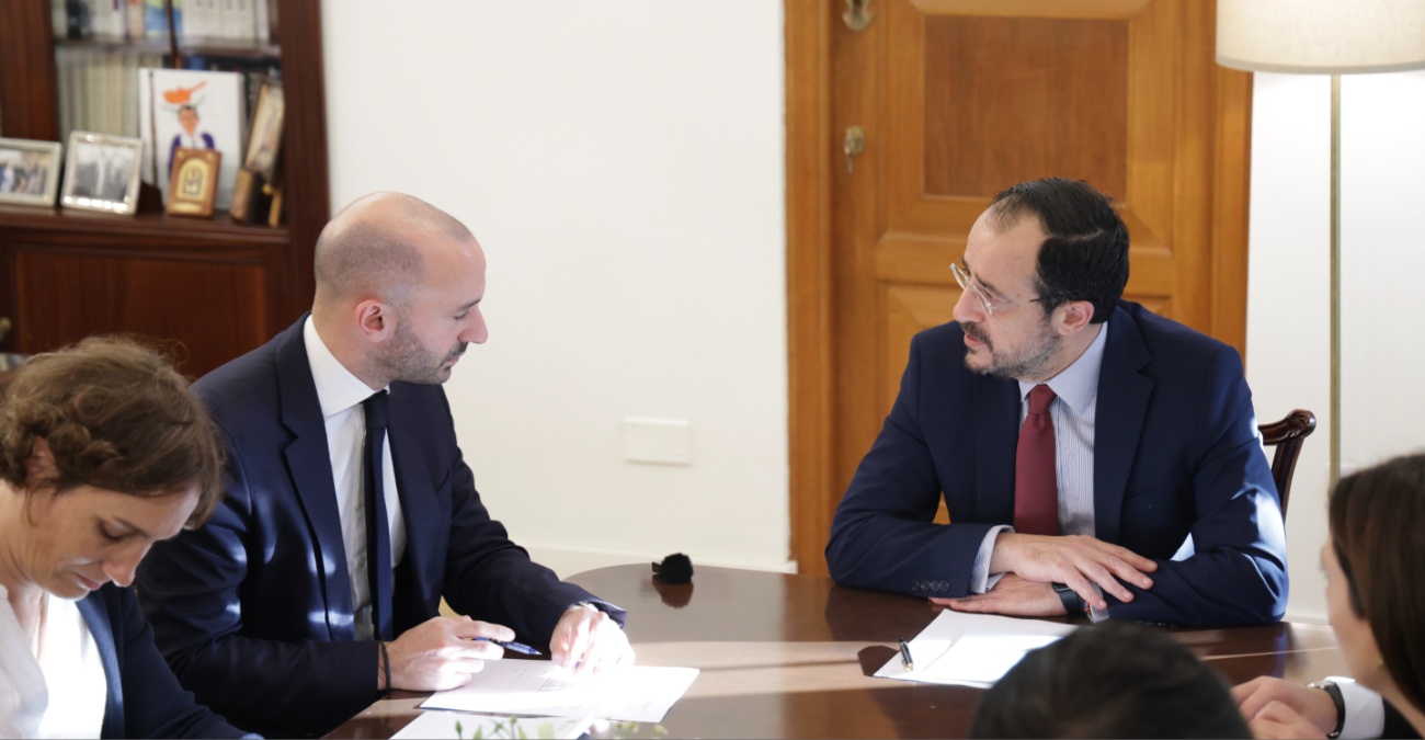 Προανήγγειλε επίσκεψη Μακρόν στο νησί ο Πρόεδρος Χριστοδουλίδης Προανήγγειλε επίσκεψη Μακρόν στο νησί ο Πρόεδρος Χριστοδουλίδης