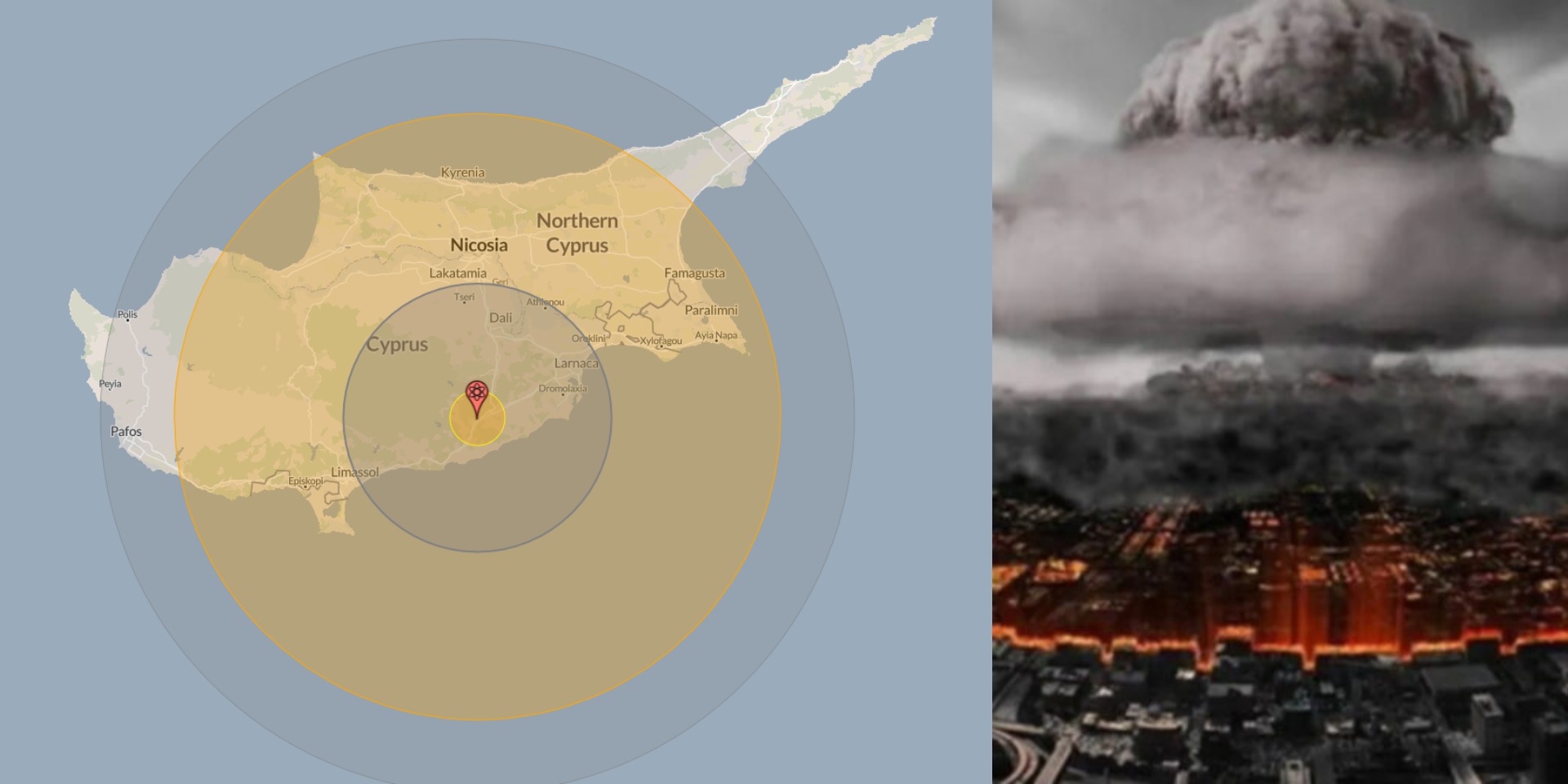 &Tau;&rho;&omicron;&mu;&alpha;&kappa;&tau;&iota;&kappa;ό &sigma;&epsilon;&nu;ά&rho;&iota;&omicron;: &Pi;&omega;&sigmaf; &theta;&alpha; ή&tau;&alpha;&nu; &eta; &pi;ό&lambda;&eta; &sigma;&omicron;&upsilon; &alpha;&nu; έ&pi;&epsilon;&phi;&tau;&epsilon; &pi;&upsilon;&rho;&eta;&nu;&iota;&kappa;ή &beta;ό&mu;&beta;&alpha; - &Tau;&iota; &delta;&epsilon;ί&chi;&nu;&epsilon;&iota; &omicron; &delta;&iota;&alpha;&delta;&rho;&alpha;&sigma;&tau;&iota;&kappa;ό&sigmaf; &chi;ά&rho;&tau;&eta;&sigmaf; &gamma;&iota;&alpha; &Lambda;&epsilon;&upsilon;&kappa;&omega;&sigma;ί&alpha;