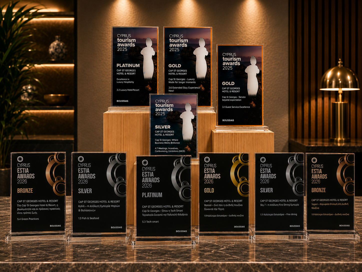 Το Cap St Georges Hotel  Resort γιορτάζει μια εξαι