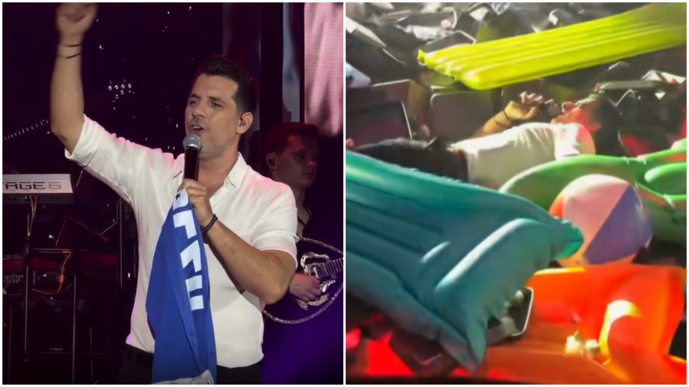 VIDEO: Με κασκόλ, σημαίες και θαλάσσια στρώματα αποχαιρέτισε