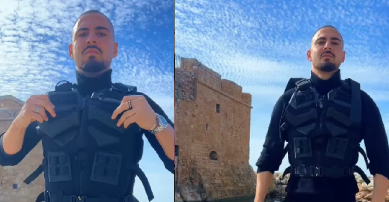 Απίστευτο: Υποψήφιος με το κόμμα του Φειδία έβαλε αλεξίσφαιρο γιλέκο και έκανε την πιο εκρηκτική ανακοίνωση