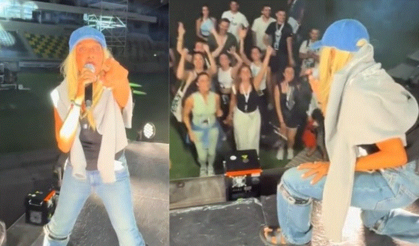 Δείτε πως κατέληξε η πρόβα ήχου της Άννα Βίσση στη Λάρνακα