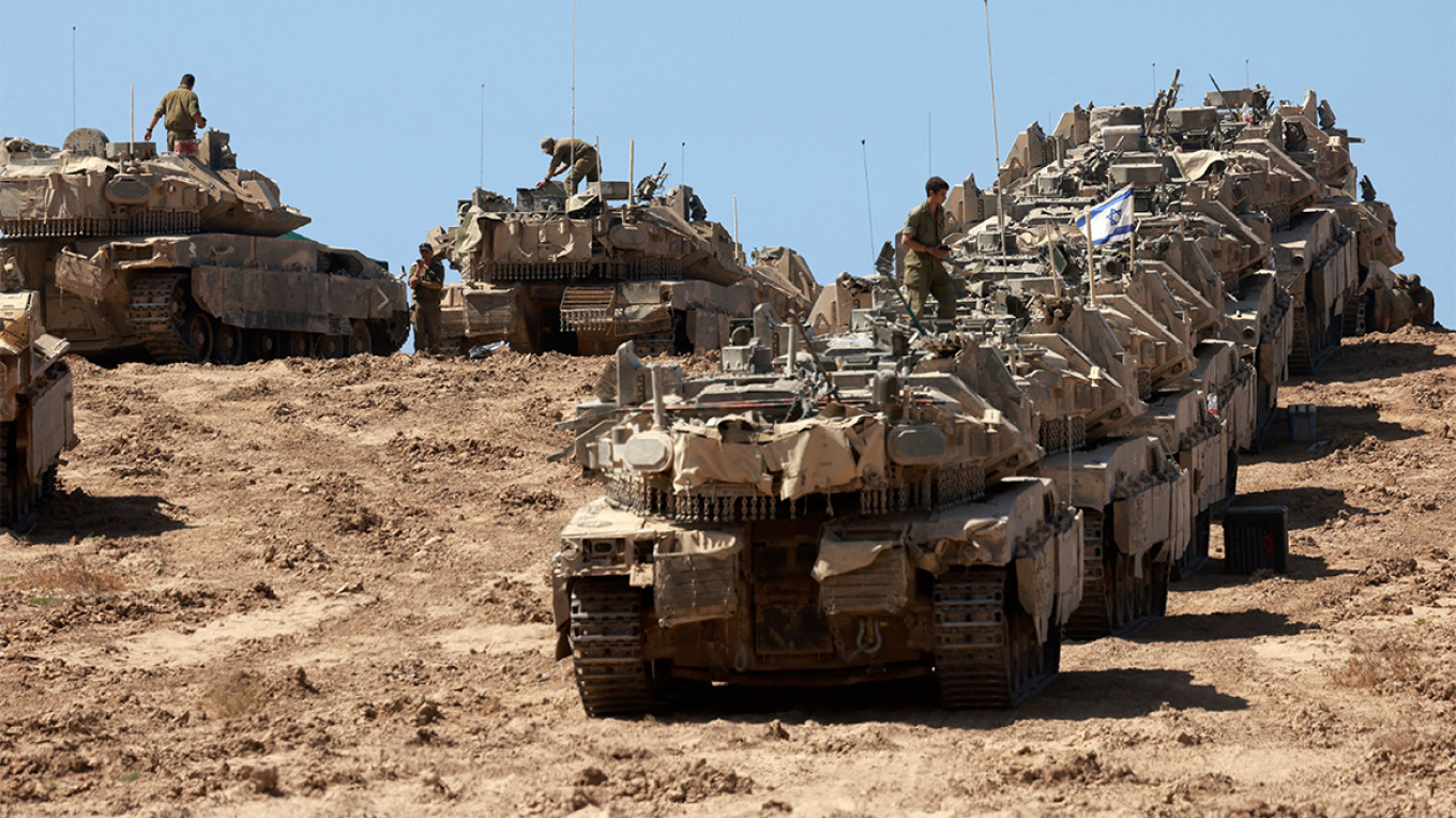 &Omicron; &Iota;&sigma;&rho;&alpha;&eta;&lambda;&iota;&nu;ό&sigmaf; &sigma;&tau;&rho;&alpha;&tau;ό&sigmaf; &psi;ά&chi;&nu;&epsilon;&iota; &tau;&eta; &sigma;&omicron;&rho;ό &tau;&omicron;&upsilon; &tau;&epsilon;&lambda;&epsilon;&upsilon;&tau;&alpha;ί&omicron;&upsilon; &omicron;&mu;ή&rho;&omicron;&upsilon; &sigma;&tau;&eta; &beta;ό&rho;&epsilon;&iota;&alpha; &Gamma;ά&zeta;&alpha;