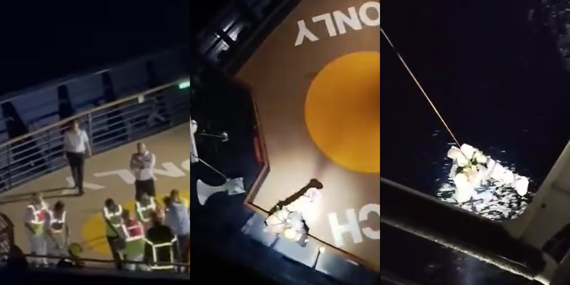 VIDEO: Καρέ-καρέ η αεροδιακομιδή ασθενή από επιβατικό πλοίο
