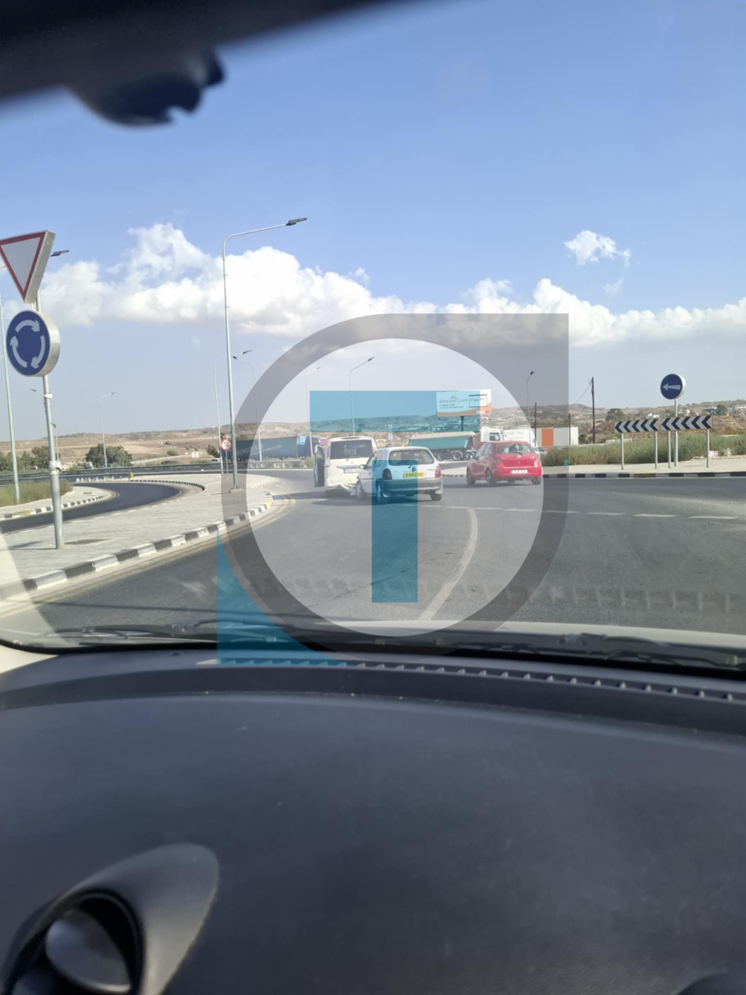 Τροχαίο στη Λευκωσία: Αυξημένη τροχαία κίνηση στο σημείο Τροχαίο στη Λευκωσία: Αυξημένη τροχαία κίνηση στο σημείο